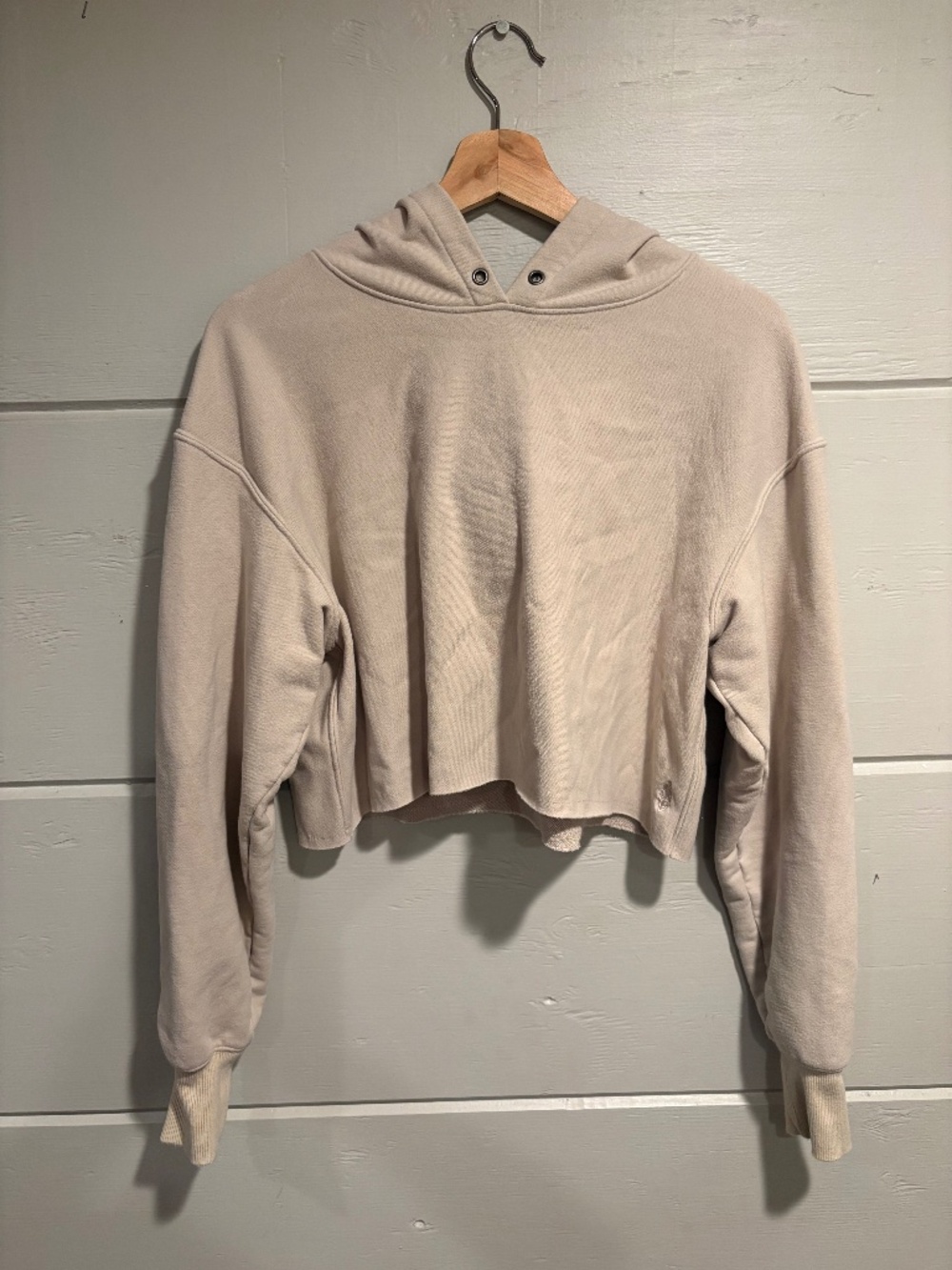 Free People cropped hoodie